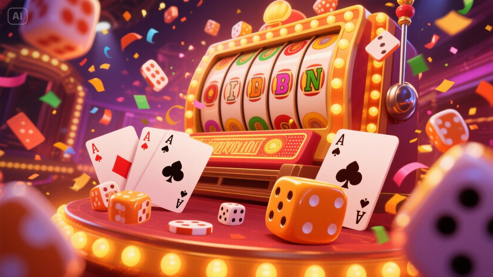 Casino poker win slot desktop and mobile interfaces